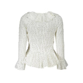 Desigual White Cotton Shirt